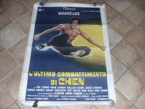 MANIFESTO L'ULTIMO COMBATTIMENTO DI CHEN BRUCE LEE - Picture 1 of 1