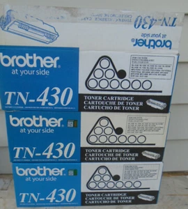 Genuine OEM Brother TN-430 Black Toner NIB / FREE SHIP - Picture 1 of 4