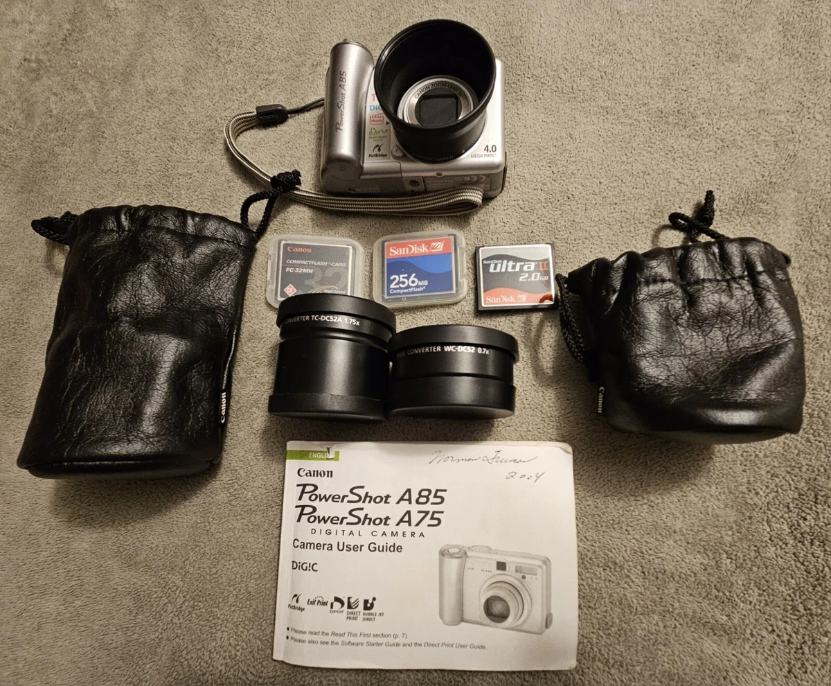 Canon PowerShot A85 Digital Cameras for Sale | Shop New & Used