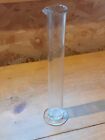 Vintage Laboratory Glassware Measuring Cylinder, Probably Hand Etched?