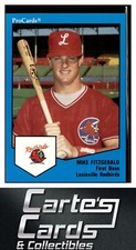 Mike Fitzgerald 1989 ProCards Minor League Team Sets #1259  Louisville Redbirds