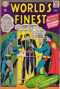 World's Finest Comics #156 FN; DC | 1st Appearance Bizarro-Batman Bizarro-Joker - Picture 1 of 1