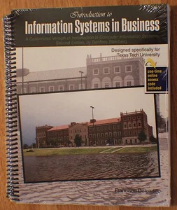 Introduction to Information Systems-Customize TTU-Geoffrey Steinburg Free Ship - Picture 1 of 1