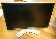 Dell 2007WFPB 20" Widescreen LCD Monitor with Stand 1680 x 1050 VGA DVI S-Video