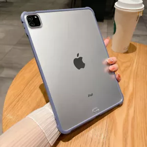 Transparent Matte Case Protect Cover For iPad Pro 12.9 11 Air 5/4 10.9 10th 9th - Picture 1 of 23