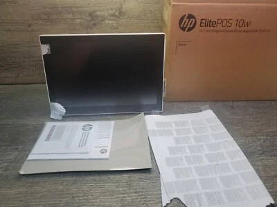 HP ElitePOS 10w 10.1 in Display White New Open Box - Image 1 of 3