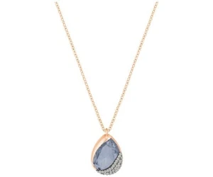 Authentic Swarovski Heap Grey Peardrop Pendant - Picture 1 of 2