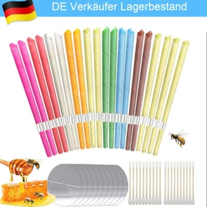 20x Ohrkerzen aus Bienenwachs mit Filter Ohrenkerzen Reinigung Ear Candle Duft - Bild 1 von 10