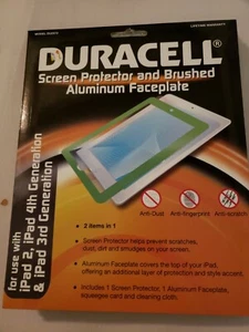 Brand New Duracell iPad 2 and iPad 3rd & 4th Generation Screen Protector Green - Picture 1 of 3