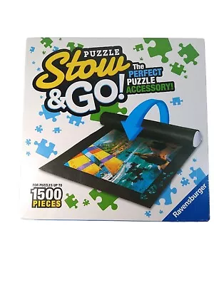 Puzzle Ravensburger Stow and Go Storage System Roll Up Mat 46x26 Up to 1500 Pcs - Image 1 of 2