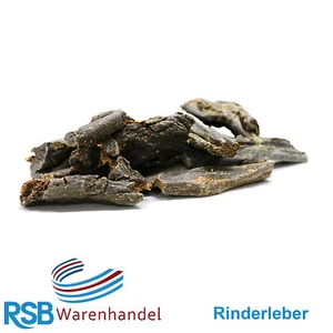 1 kg Rinderleber getrocknet Kausnack Kauartikel Hundefutter Hund Lecker.Pet®