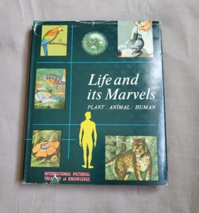 Life And It's Marvels: Plant, Animal, Human Vintage 1960 Hardcover, Dust Jacket - Picture 1 of 17