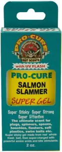 Pro-Cure Super Sticky Gel 2oz Salmon Slammer Fishing Scent Attractant w/UV Flash - Picture 1 of 1