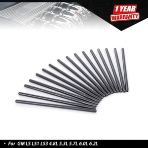 16PCS 5/16" Hardened 7.400" Pushrods For GM LS LS1 LS3 4.8L 5.3L 5.7L 6.0L 6.2L - Picture 1 of 9