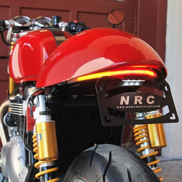 NRC 2016+ Triumph Thruxton R 1200 luces LED intermitentes y eliminador de guardabarros Foto 1 de 3