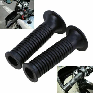 Motorrad Lenkergriffe Griffgummis Schwarz Für BMW R1100GS R1100R R1150GS R1150S - Picture 1 of 6