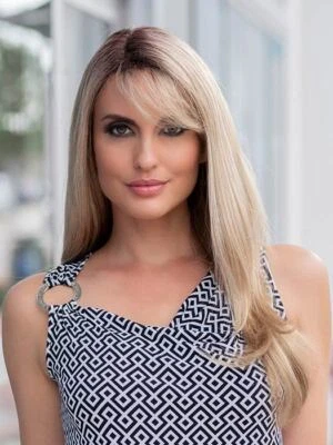 Peluca McKenzie de Envy, todos los colores, grandes capas con flequillo peluca monofilamento Foto 1 de 4