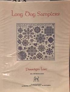 Muestreadores largos para perros contados punto de cruz patrón gráfico paradigma perdido - Imagen 1 de 1