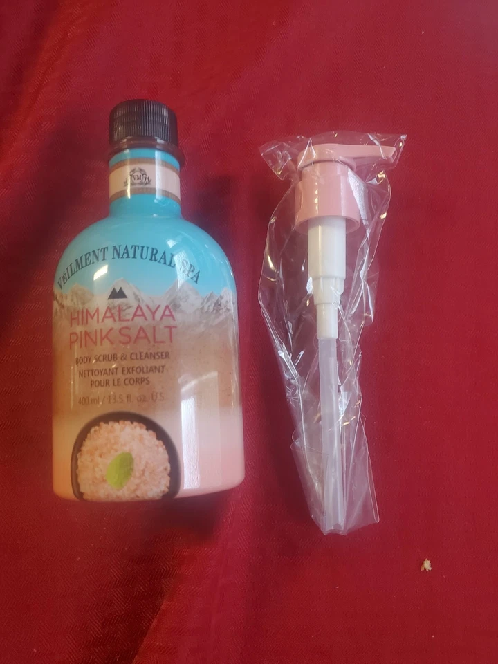 Avon Veilment Natural Spa Himalayan Pink Salt Body Scrub & Cleanser 13.5 fl.oz. - Image 1 of 1