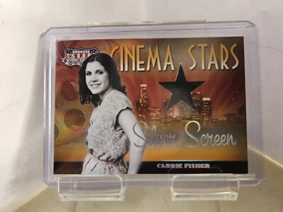 2007 Donruss Americana Carrie Fisher Wardrobe Card #25/25 Princess Leia SILVER S — 第 1/3 张图片