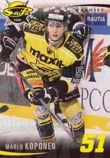 2009-10 Finnish Cardset #345 Marlo Koponen
