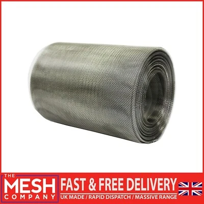The Mesh Company Insect Mesh Roll | Stainless 1mm Soffit Vent Mesh Flies & Wasps
