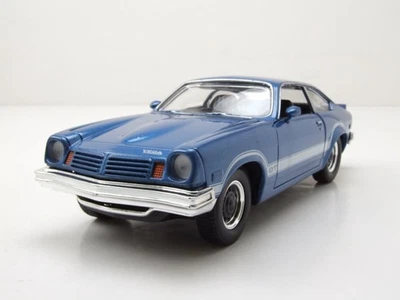 MOTOR MAX, CHEVROLET véga GT 1974 Bleu, échelle 1/24, MMX79048BLEU - Photo 1/4