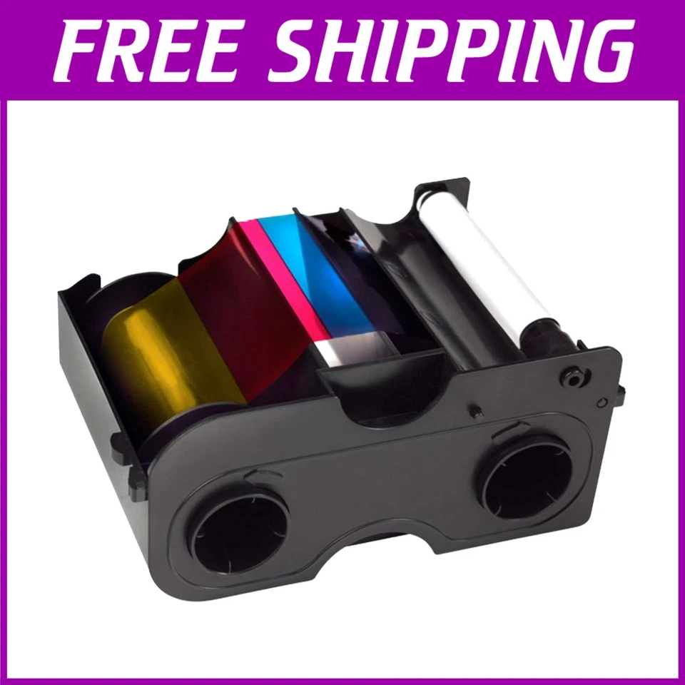 Cinta de tinta Fargo YMCKO - 250 impresiones Foto 1 de 4