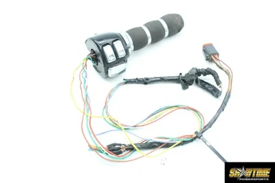 00-06 INTERRUPTOR DE SEÑAL DE ARRANQUE DE APAGADO CONTROL DERECHO DESLIZAMIENTO ANCHO HARLEY-DAVIDSON DYNA Foto 1 de 4