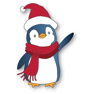 Memory Box Stanzformen winkender Pinguin - Bild 1 von 7