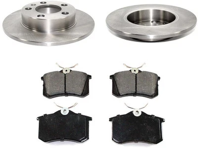 Комплект задних тормозных колодок и ротора для Volkswagen Jetta 1999-2004 годов выпуска 91257RWFH 2000 2001 - Изображение 1 из 2