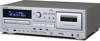 TEAC AD-850-SE Cassette Deck/Reproductor de CD - Plata ug7zqbj6iv - Imagen 1 de 3