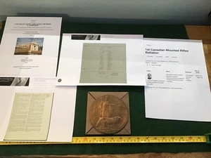 Centavo de la Muerte de Bronce Primera Guerra Mundial de Colección en Estuche de Cartón Original-Pte George Whyte A.I.F - Imagen 1 de 10