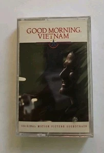 Good Morning Vietnam Soundtrack Cassette SEALED A&M VTG - Picture 1 of 5