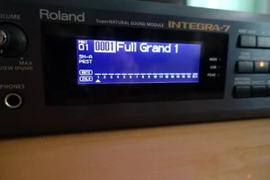 Roland INTEGRA-7 SuperNATURAL Sound Module w/ ONKYO UWF-1 Tested s1322M - Picture 1 of 8