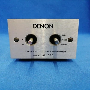 Denon AU-320 Step Up Transformer Good Condition from Japan - Picture 1 of 5