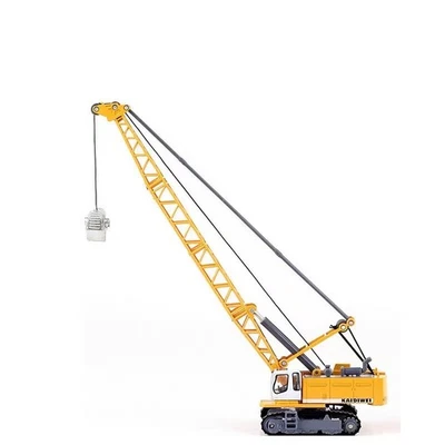 KDW 1/87 Machinery Crawler Tower Cable Excavator Diecast Model 1/87 Scale - Image 1 of 4