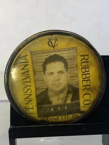 Vintage c. 1950’s Jennette Pennsylvania Rubber Company Employee Photo ID Badge - Picture 1 of 4