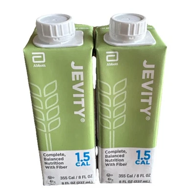 Estuches Jevity 1.5 Cal 8oz sin abrir; 24 unidades, sellados y larga fecha de caducidad 26/10 Foto 1 de 2