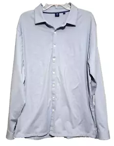 Footjoy 1857 Mens Shirt XL Light Blue Long Sleeve Button Up Supima Cotton Golf - Picture 1 of 9