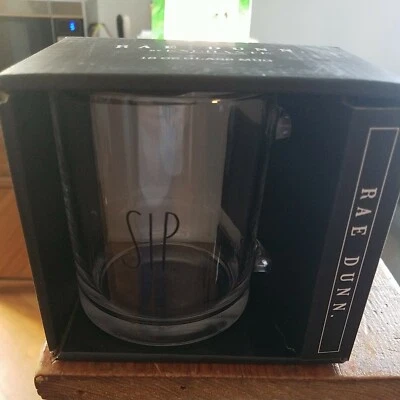 Rae Dunn 18oz. Glass Mug - Image 1 of 2