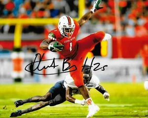 Pittsburgh Steelers Number 1 Pick Artie Burns Signed Photo 8x10 COA 1 - Imagen 1 de 1
