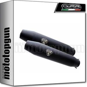 exhaust only black gpr for ducati sport classic 1000 s gt poul smart 2007 07 - Picture 1 of 2