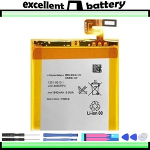 Internal Battery Accumulator Power Cell For Sony LIS1485ERPC Xperia ion + Tools - Zdjęcie 1 z 3