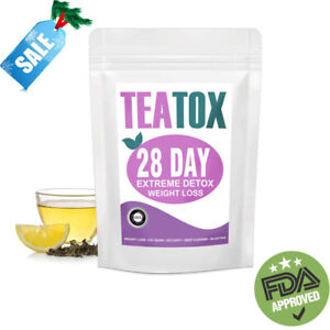 28x Detox Tea Weight Loss Tea Slimming Diet Teabags Burn Fat Evolution Slimming