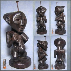 STATUE LUBA Zaire AFRICANTIC alte afrikanische Kunst afrikanische Kunst - Bild 1 von 6