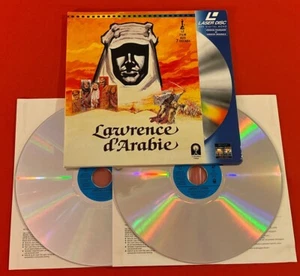 LAWRENCE D’ARABIE SPIEGEL PAL V.F /V.O 1994 TRÈS BON ÉTAT 2X LASERDISCS - Picture 1 of 11