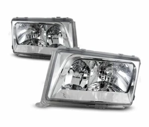 headlights for MERCEDES W124 1985 1986 1987 1988 1989 1990 1991-1993 chrome LHD - Picture 1 of 1