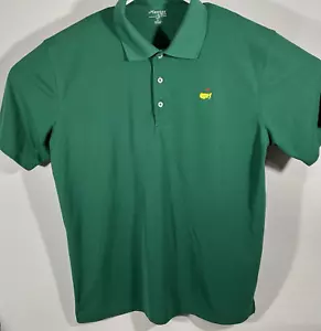 Masters Tech Shirt Uomo L Verde Golf Polo Augusta Nazionale Maglia Elasticizzata Logo n - Foto 1 di 7