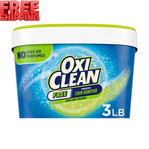 OxiClean Free Versatile Stain Remover Powder, No Dyes or Perfumes, 3 lb - Picture 1 of 7